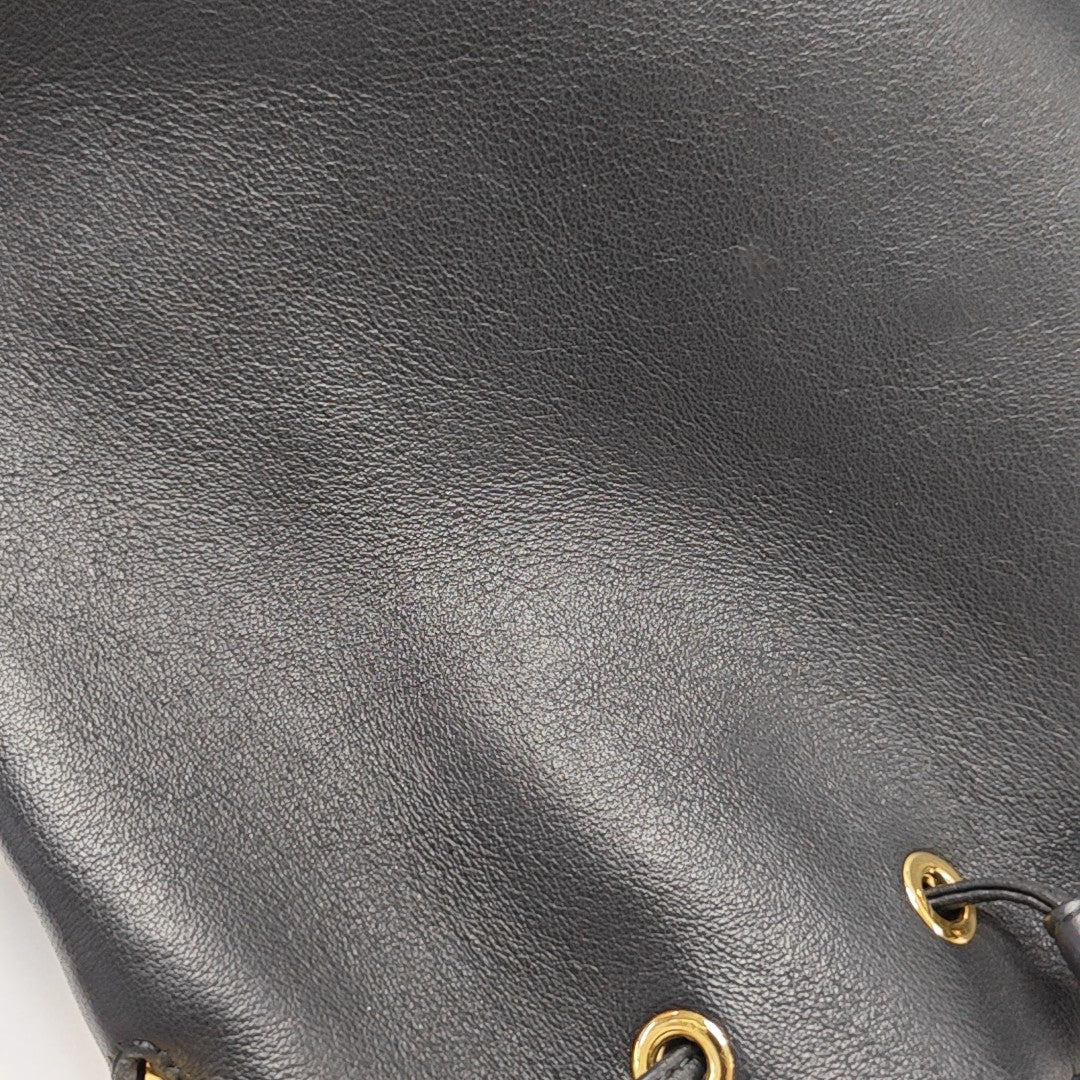 Mon Tresor Small Calfskin Black
