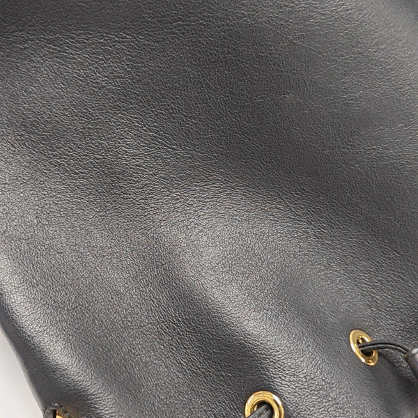 Mon Tresor Small Calfskin Black