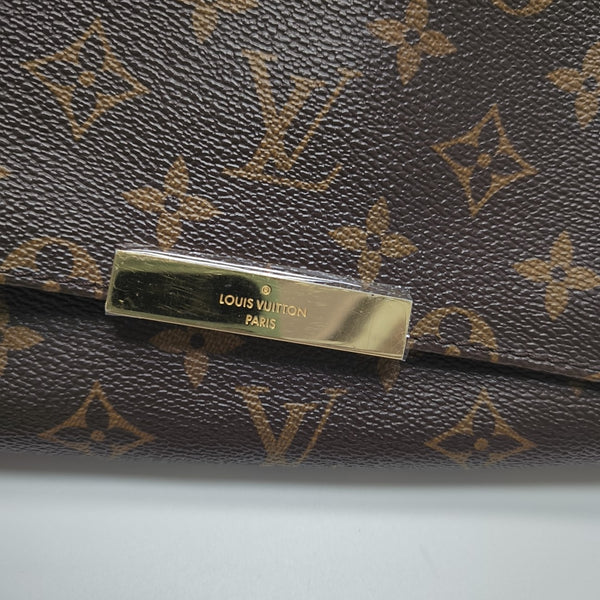 FAVORITE PM Monogram Coated Canvas Brown
