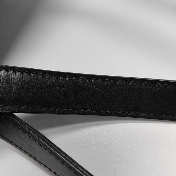Nylon Top Handle Bag Black