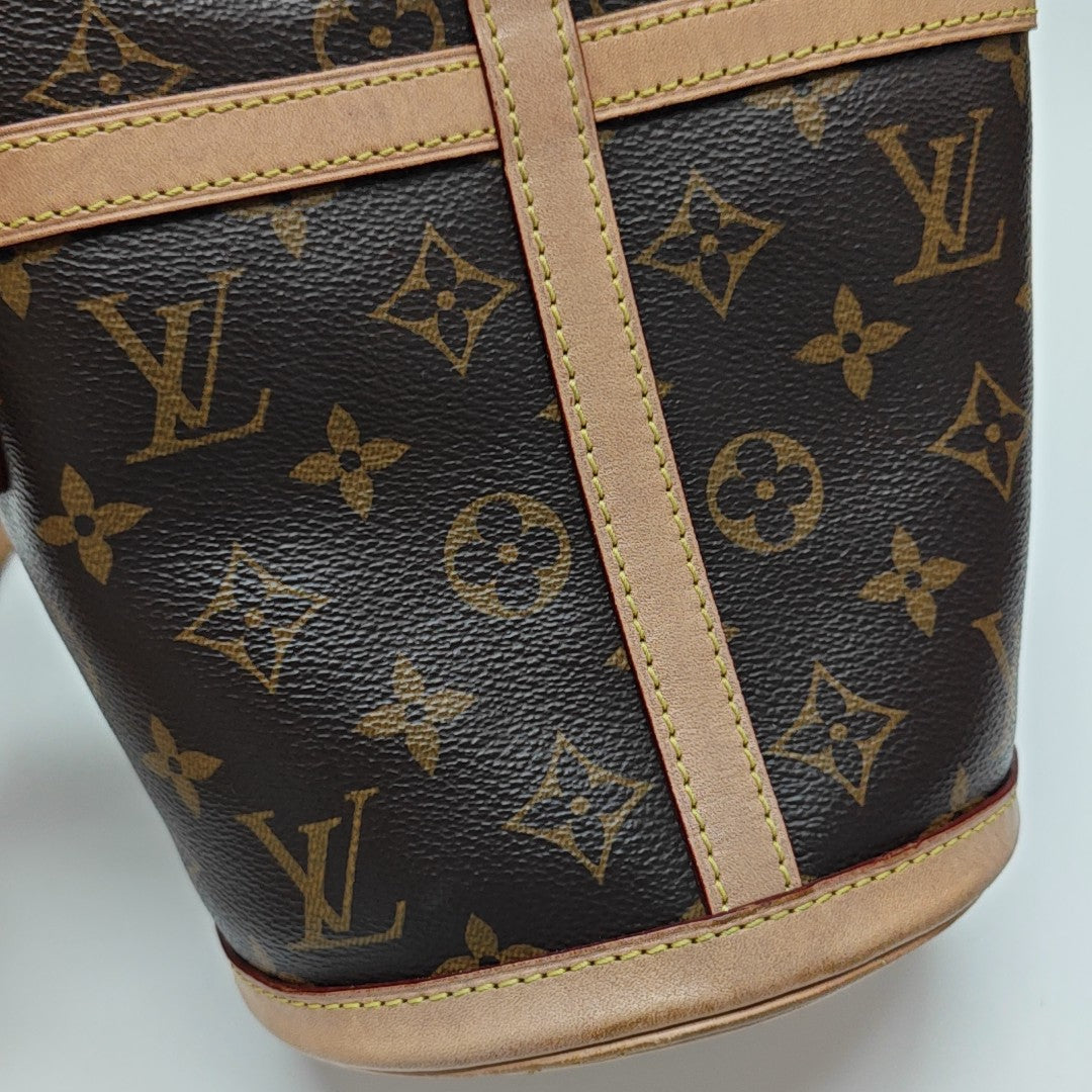 DUFFLE Monogram Coated Canvas Brown