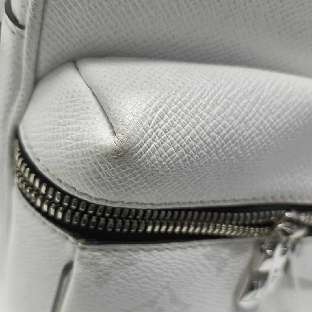 OUTDOOR PM Monogram Coated Canvas White