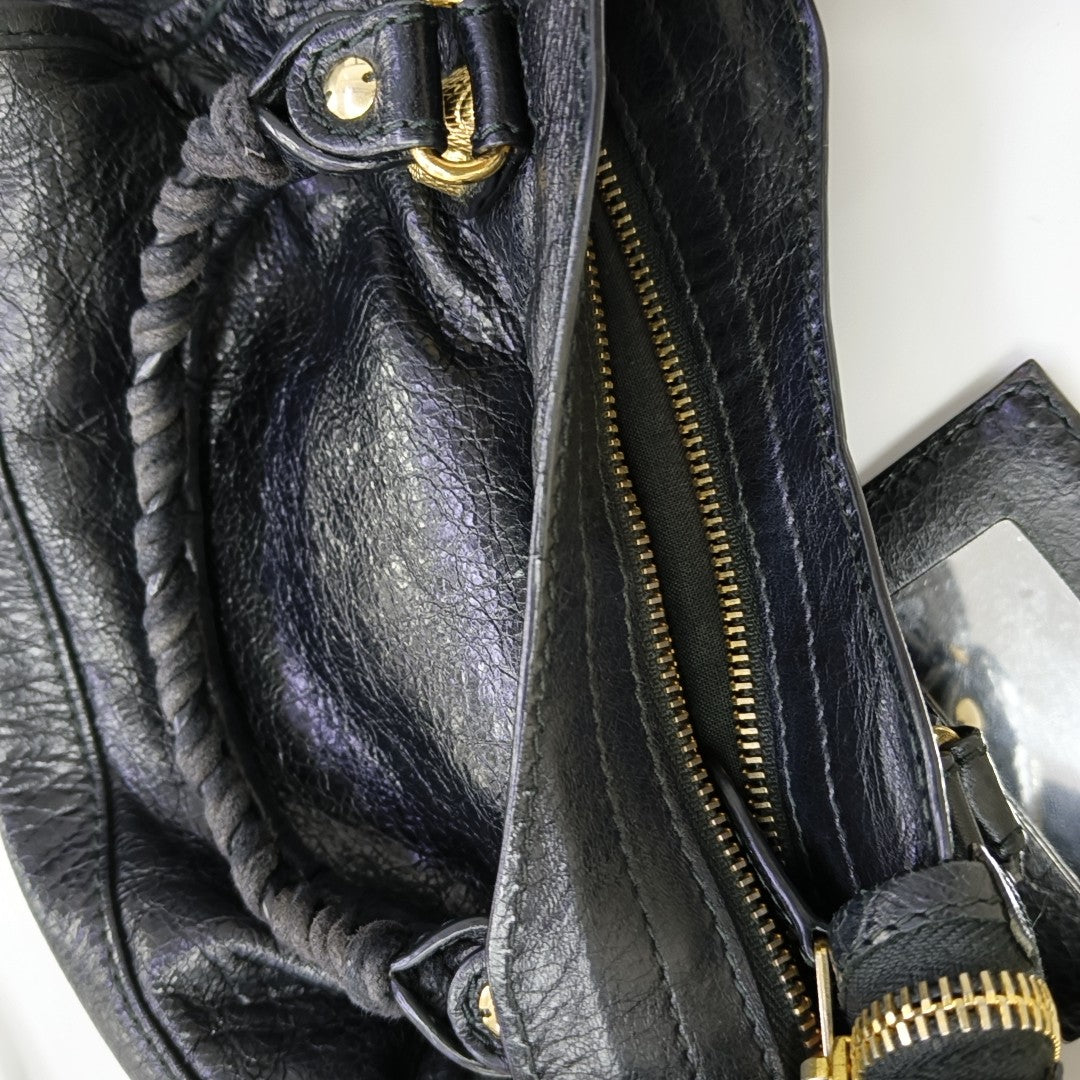 Classic City Mini Lambskin Black