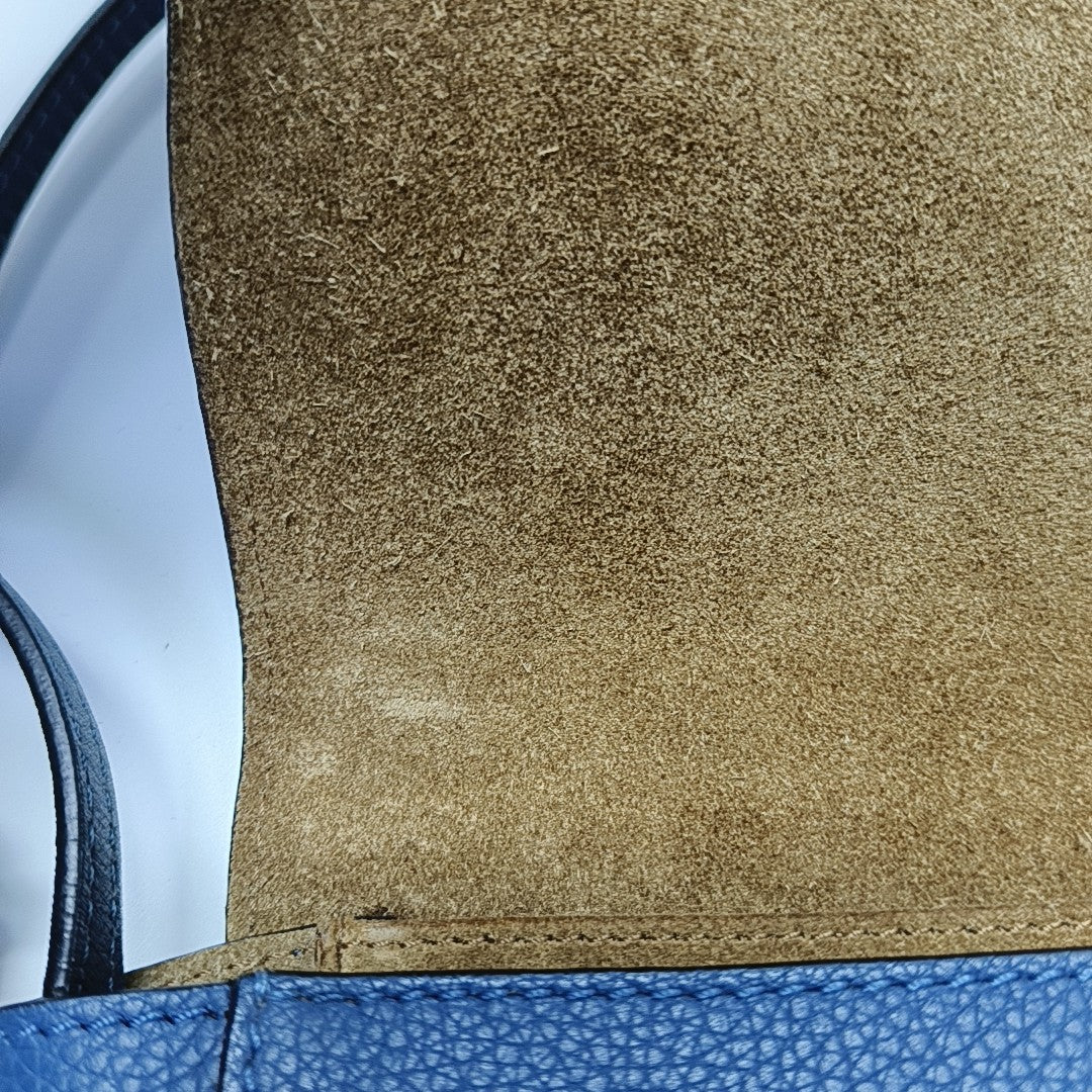 Gate Mini Calfskin Blue