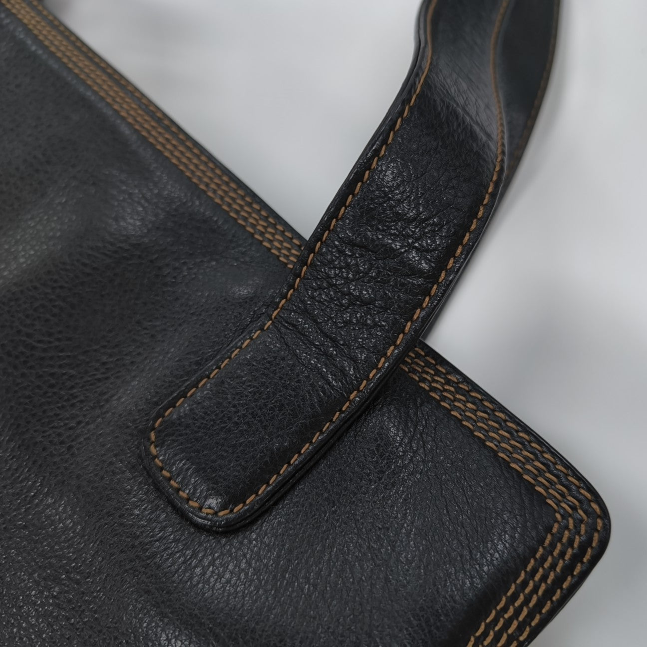 Calfskin Tote Bag Black