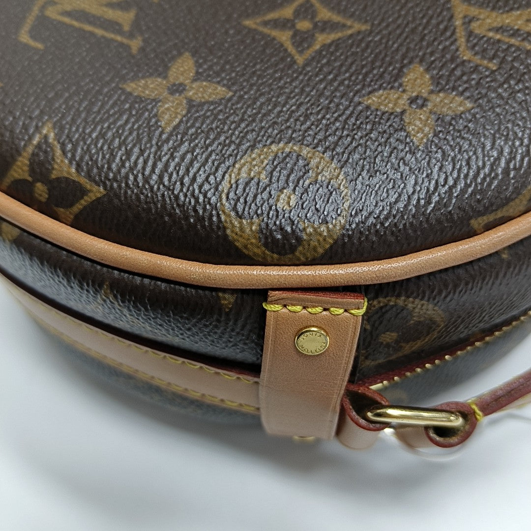 BOITE CHAPEAU PM Monogram Coated Canvas Brown