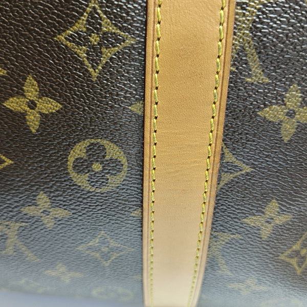 SAC SOUPLE 55 Monogram Coated Canvas Brown