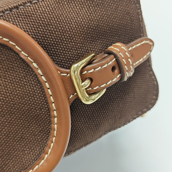 Fabric Backpack Brown