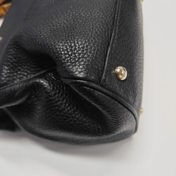 Bamboo 1947 Medium Calfskin Black