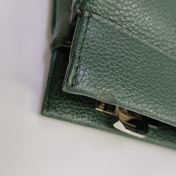 Zumi Medium Calfskin Green