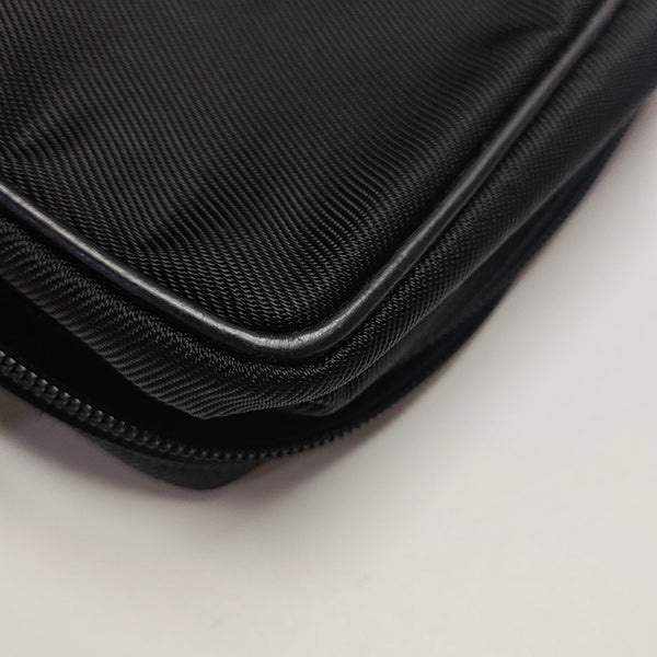 Canvas Top Handle Bag Black