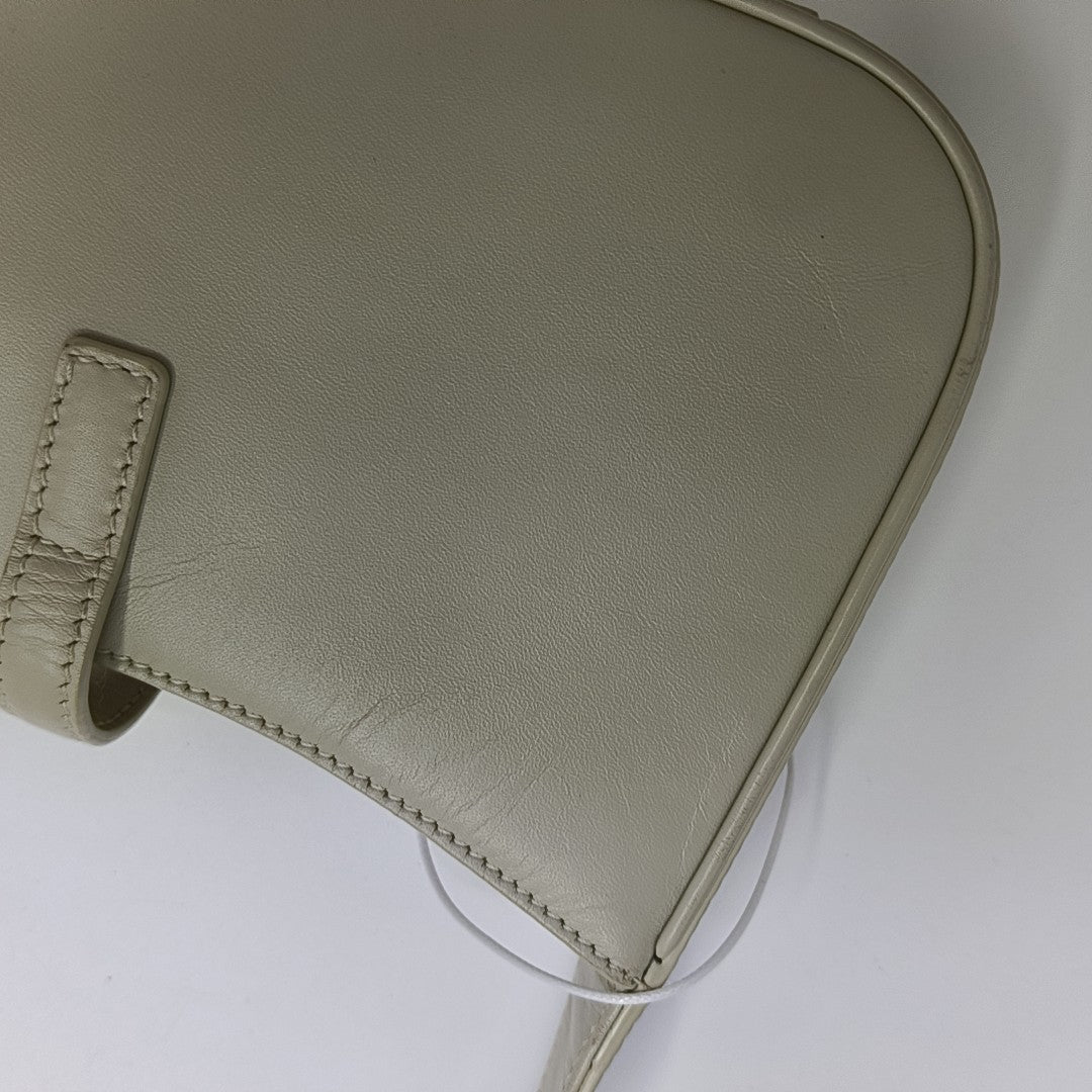 LE 5 À 7 Mini Calfskin White