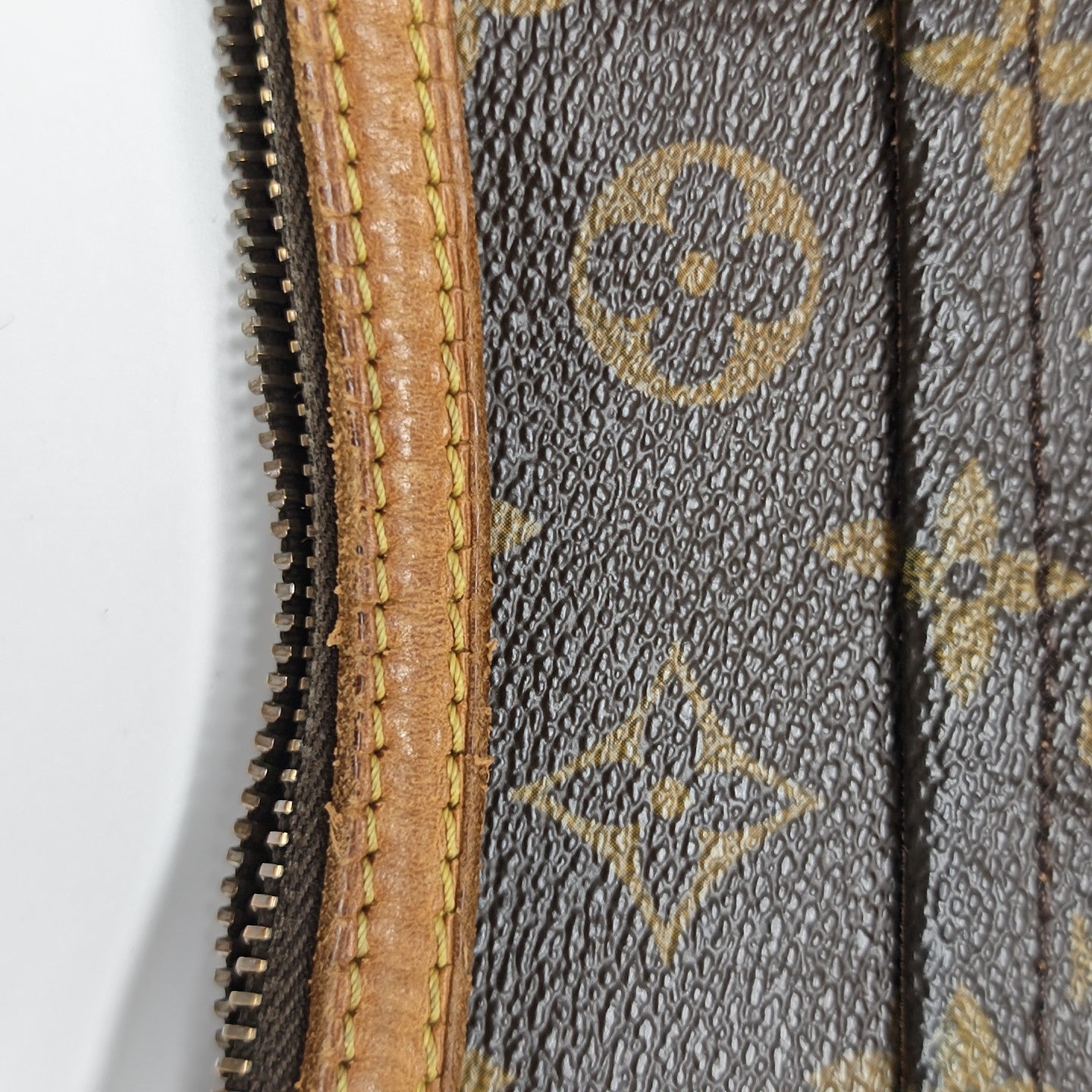 ODEON Monogram Coated Canvas Brown