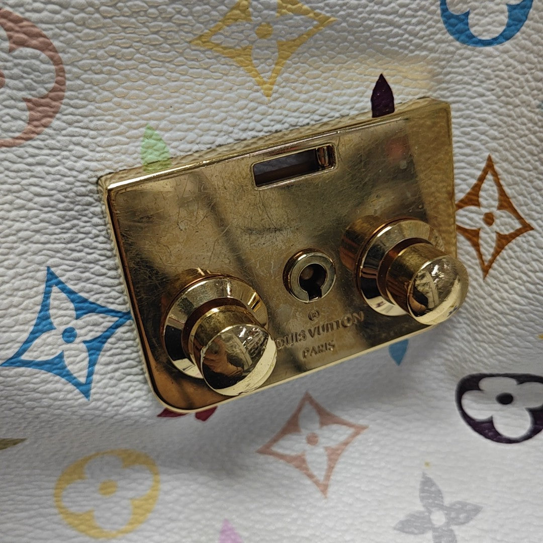 LV × TM CHRISSIE Monogram Coated Canvas White