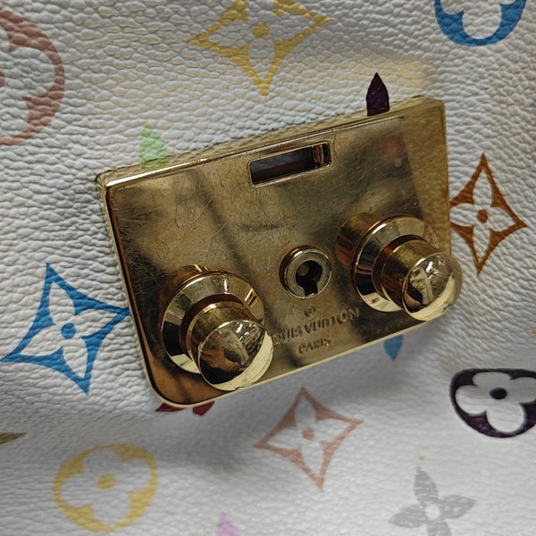LV × TM CHRISSIE Monogram Coated Canvas White
