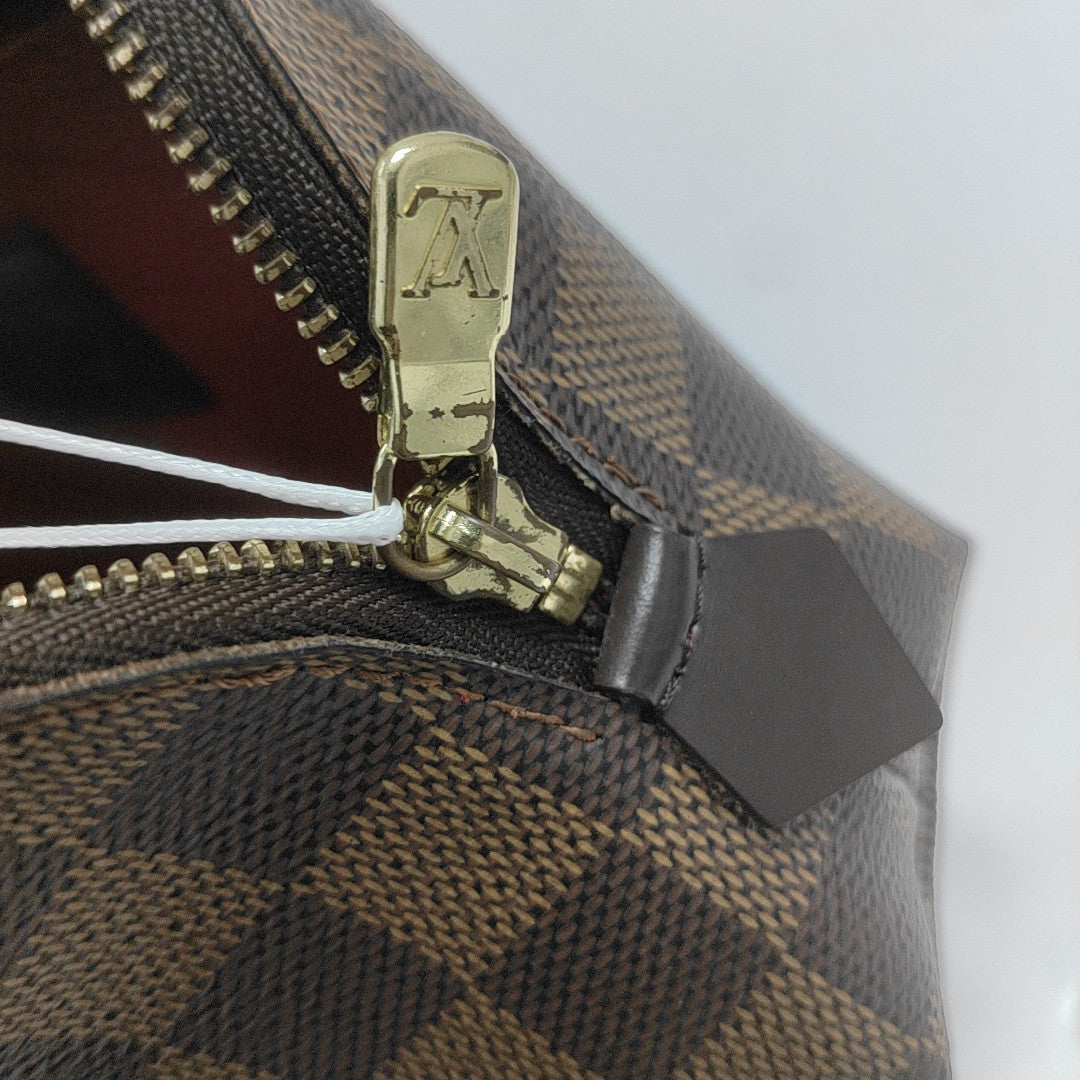 COSMETIC PM Damier Ebene Coated Canvas Brown