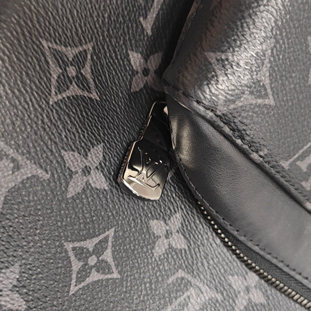 DISCOVERY PM Monogram Coated Canvas Black