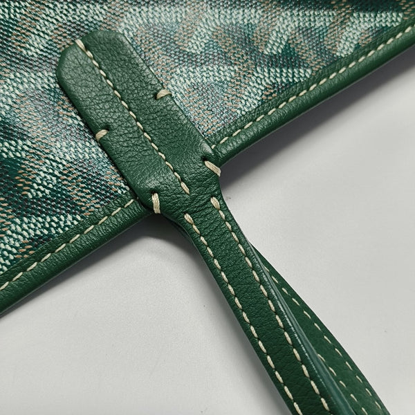 Saint Louis PM Coated Canvas Green