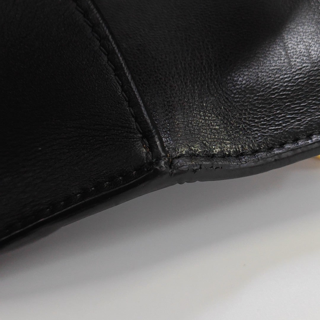 30 Montaigne Mini Calfskin Black