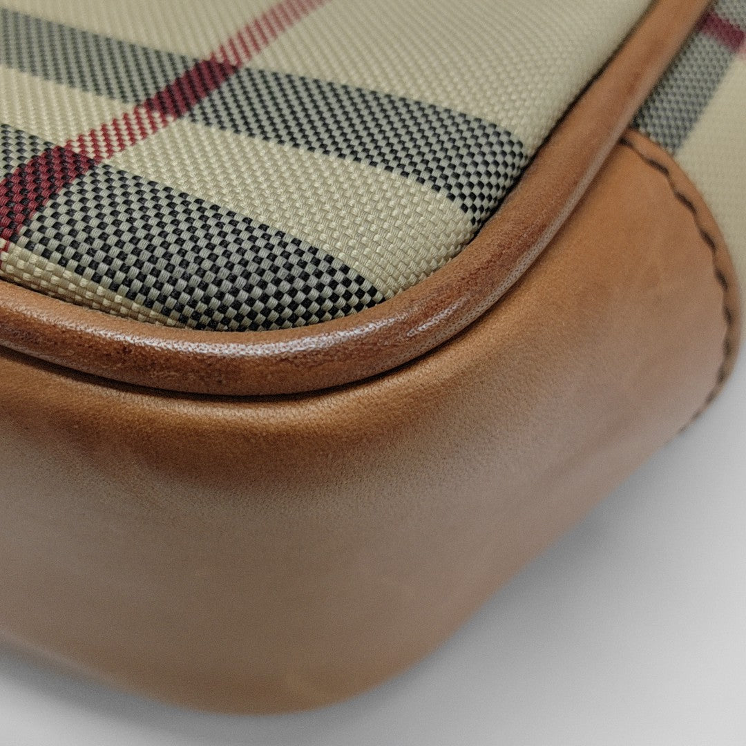 Canvas Shoulder Bag Beige