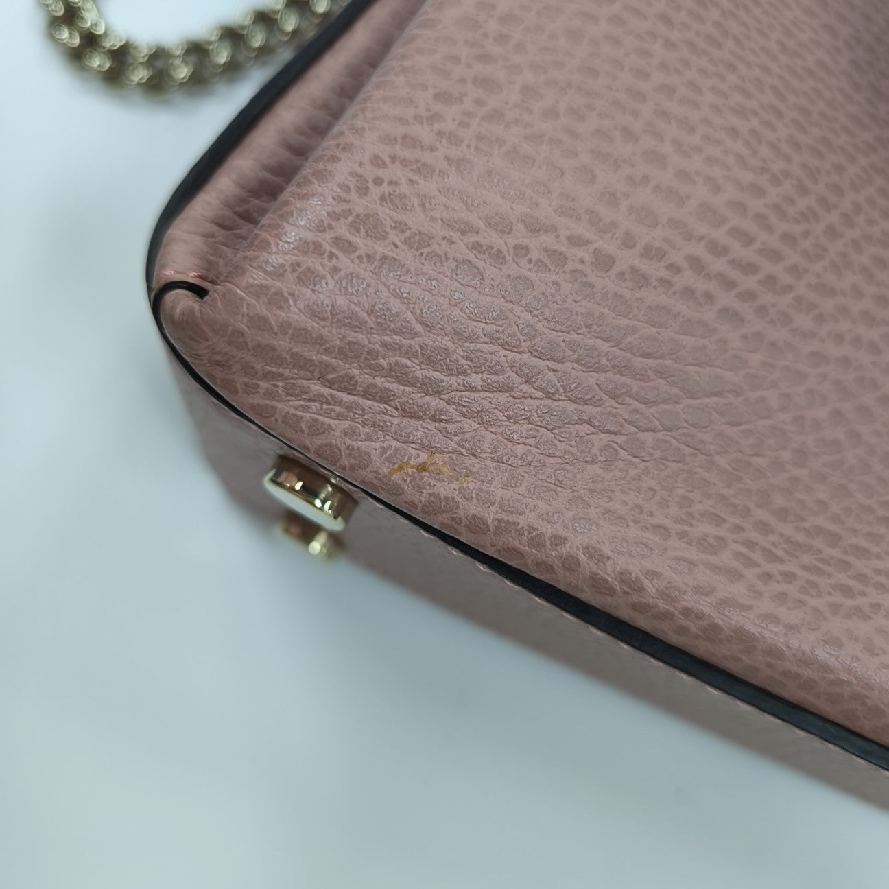 Interlocking G Large Calfskin Pink