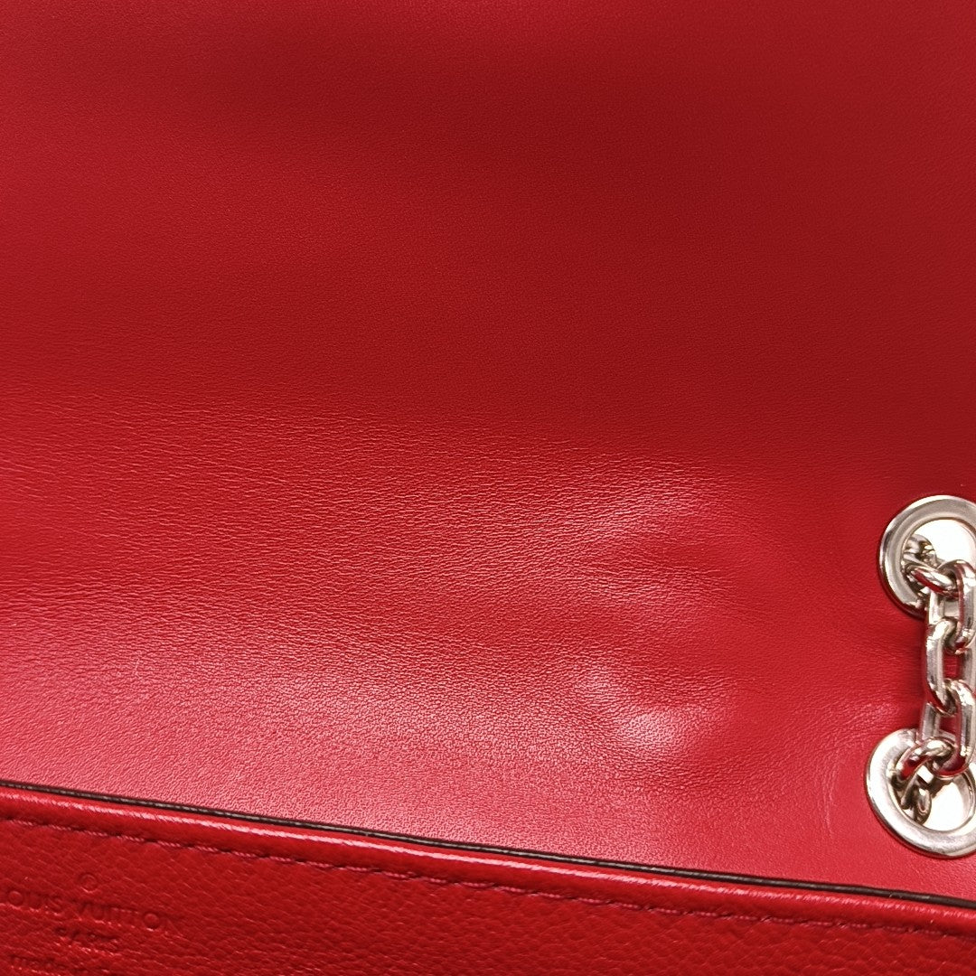 VERY Monogram Calfskin Red