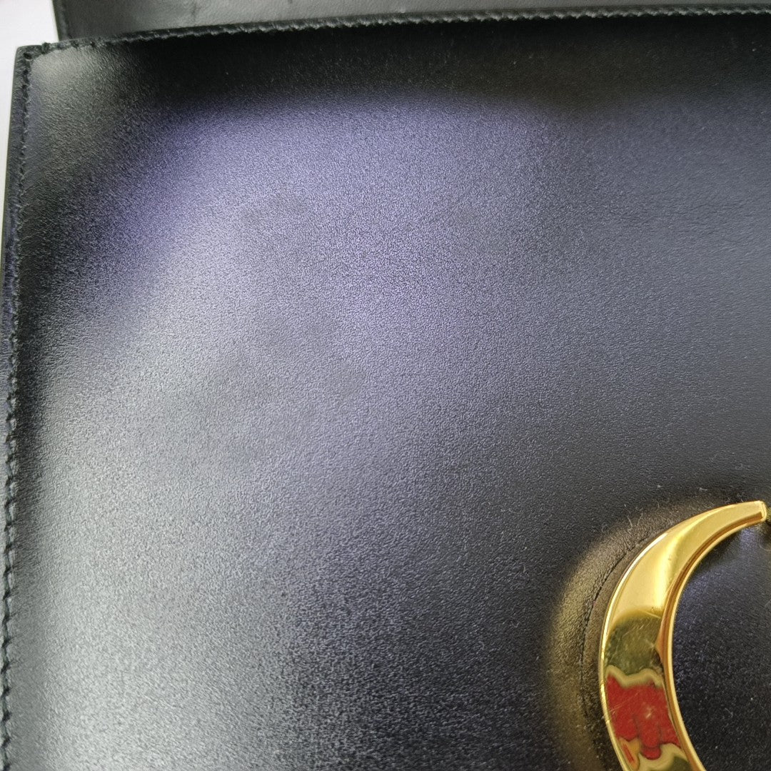 30 Montaigne Calfskin Black
