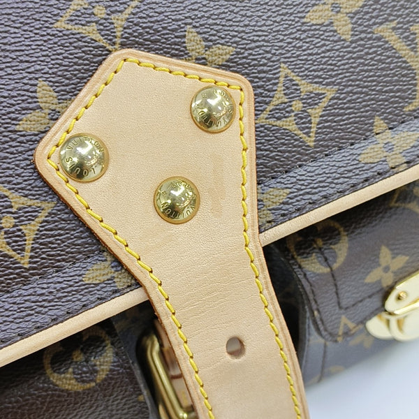 HUDSON PM Monogram Coated Canvas Brown