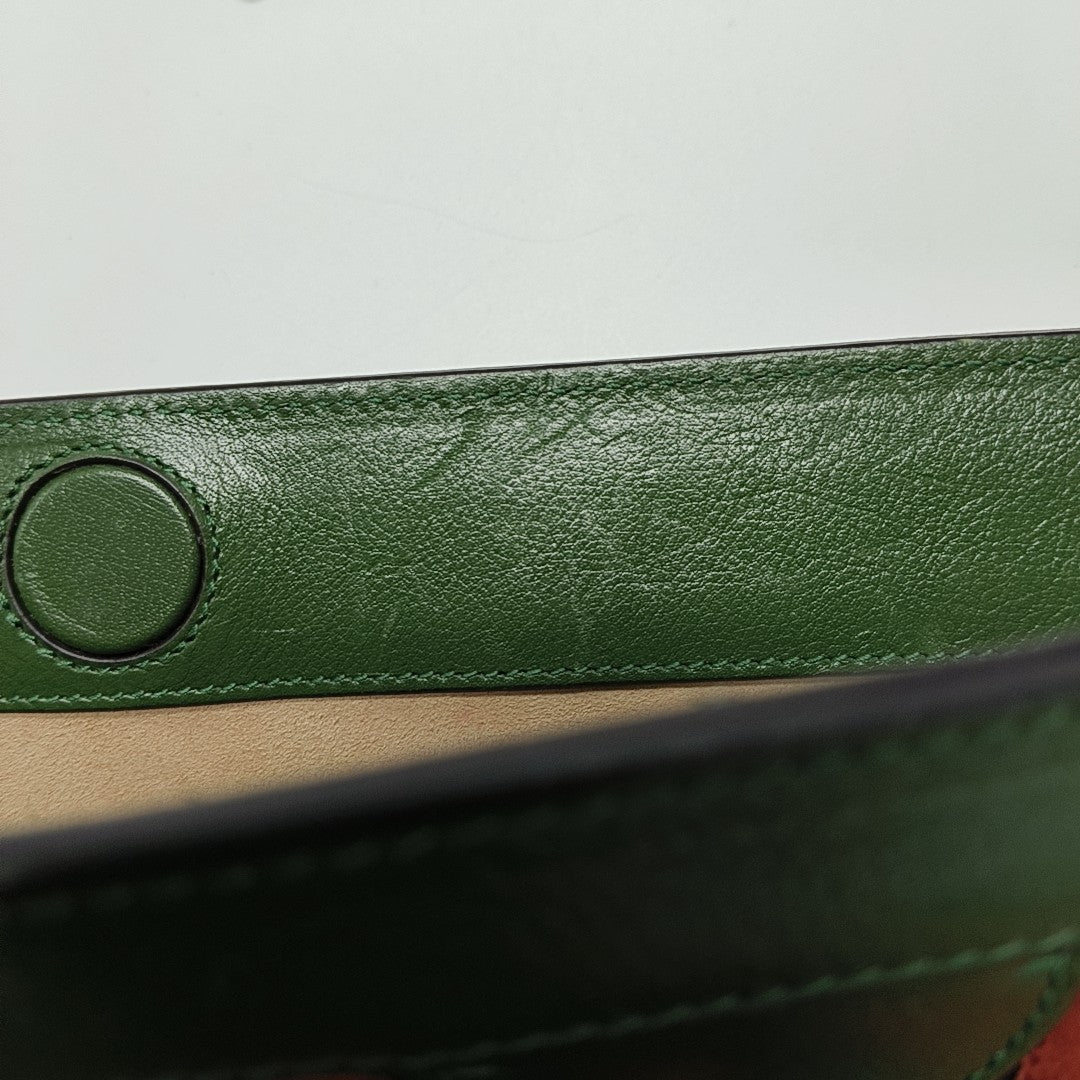 Ophidia Small Suede Red