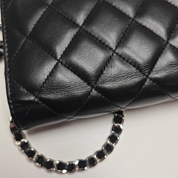 CAMBON Medium Quilted Calfskin Black