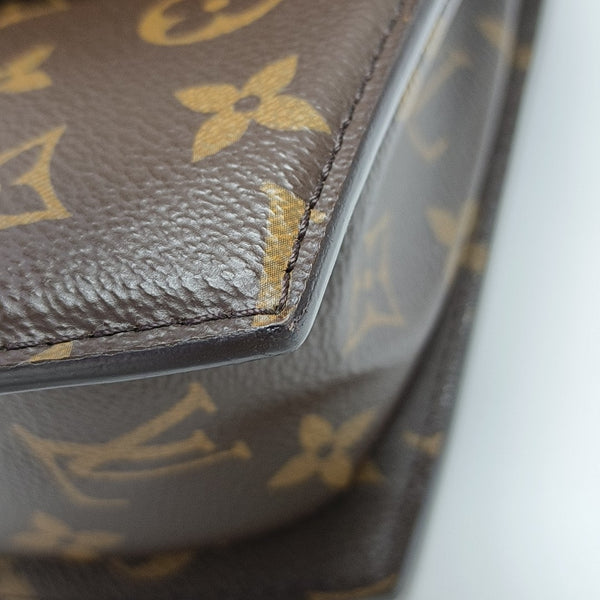 EDEN Monogram Coated Canvas Brown