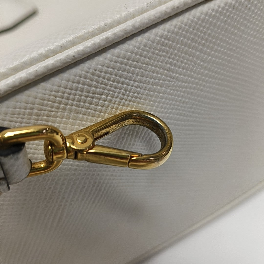 Promenade Saffiano Calfskin White