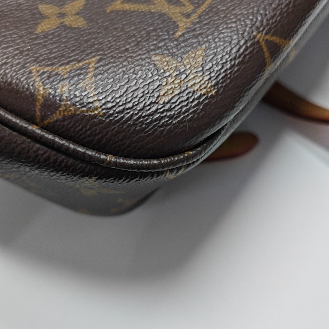 Monogram Coated Canvas Brown