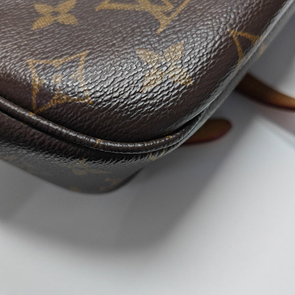 Monogram Coated Canvas Brown