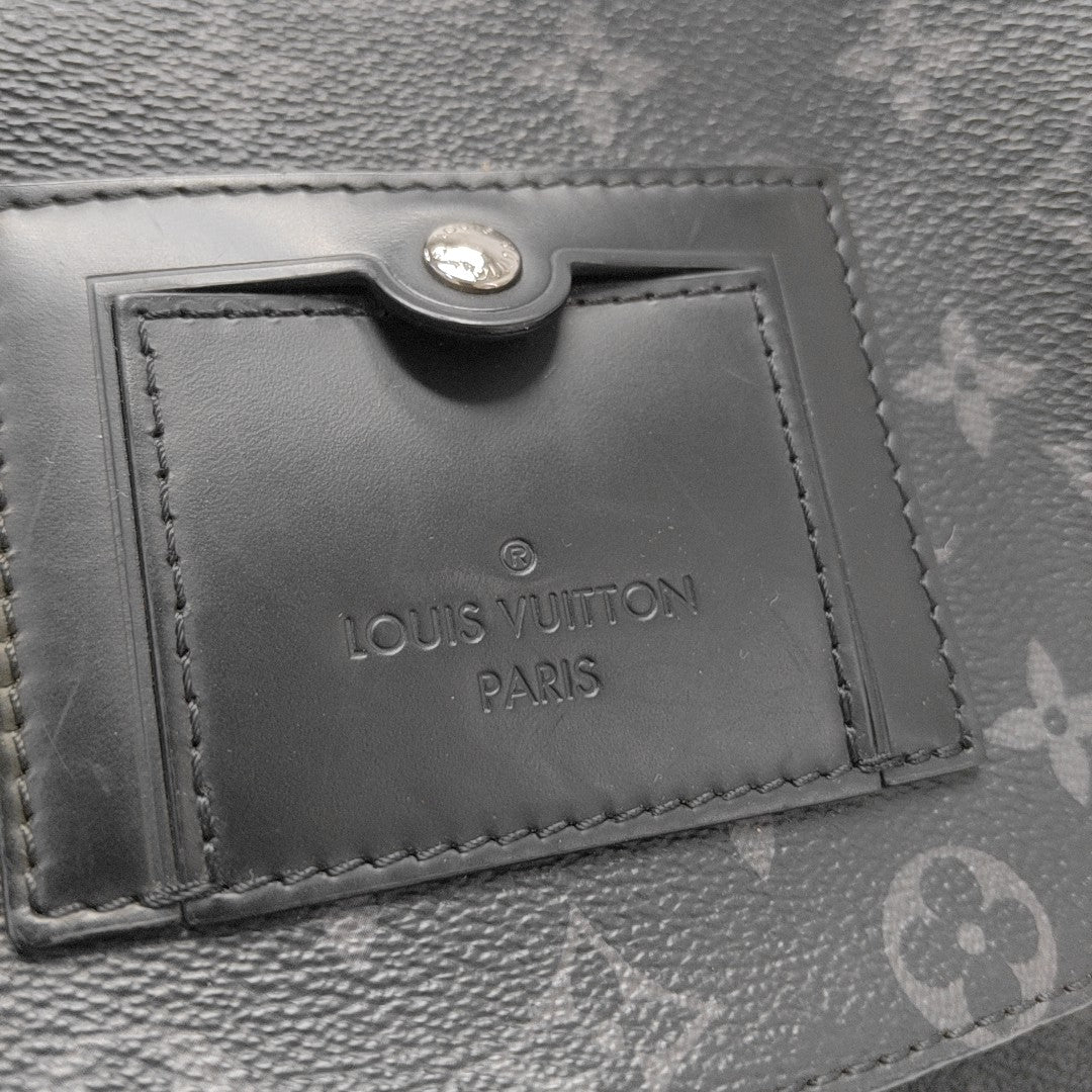 VOYAGER PM Lona Monogram Revestida Negra