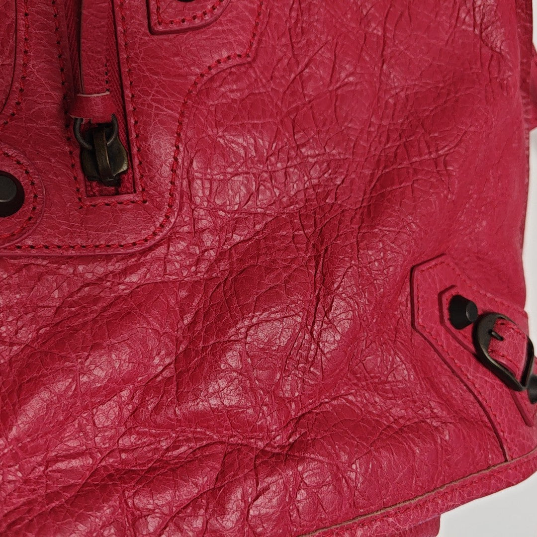 Classic City Medium Lambskin Pink