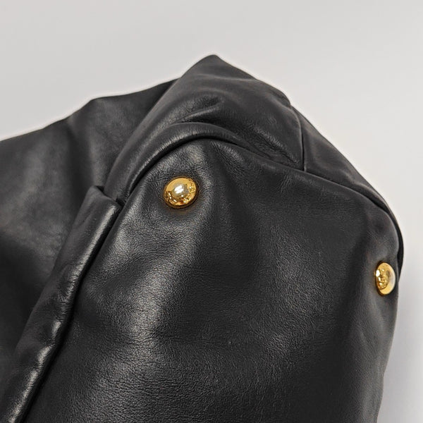 Calfskin Tote Bag Black