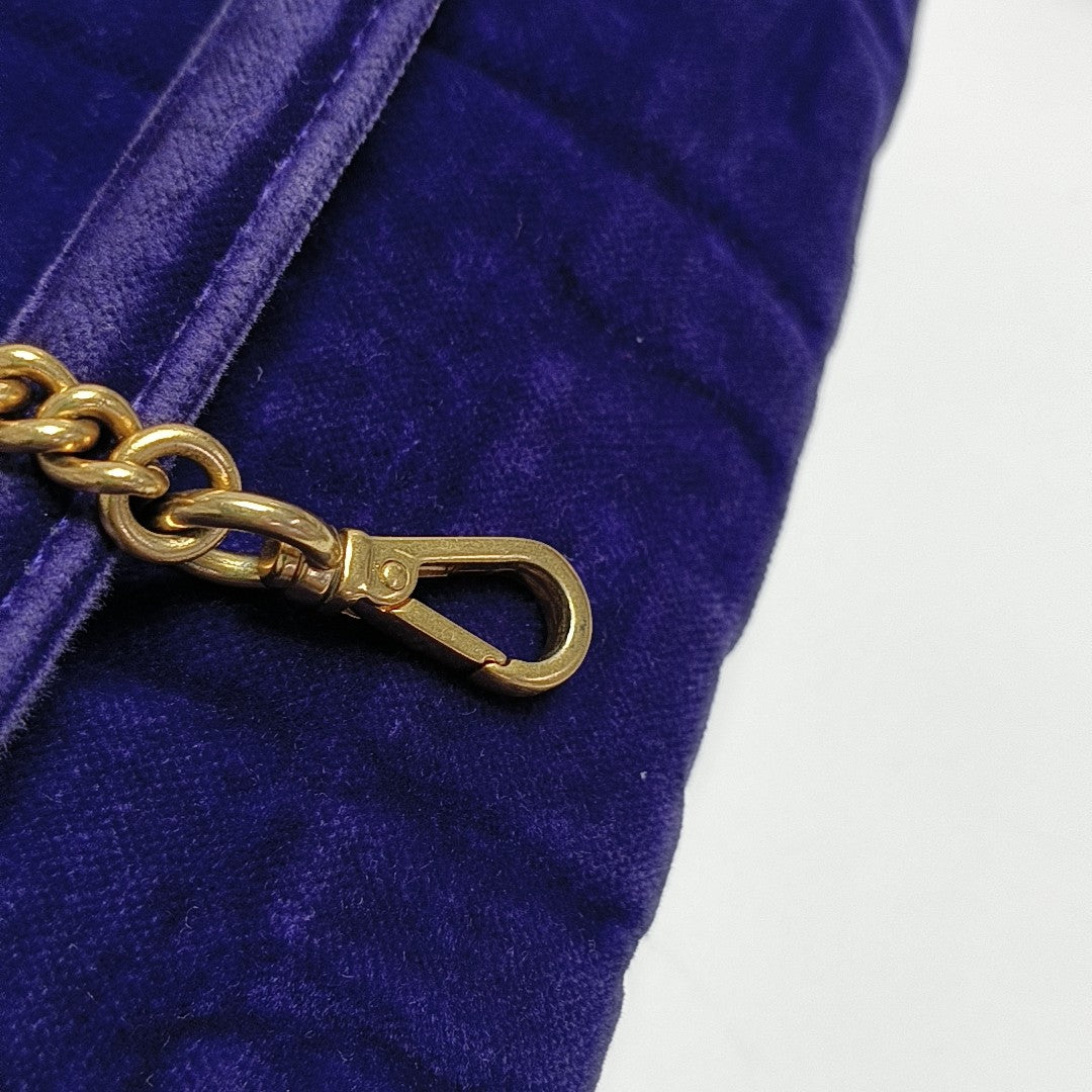 Baguette Mini Velvet Purple