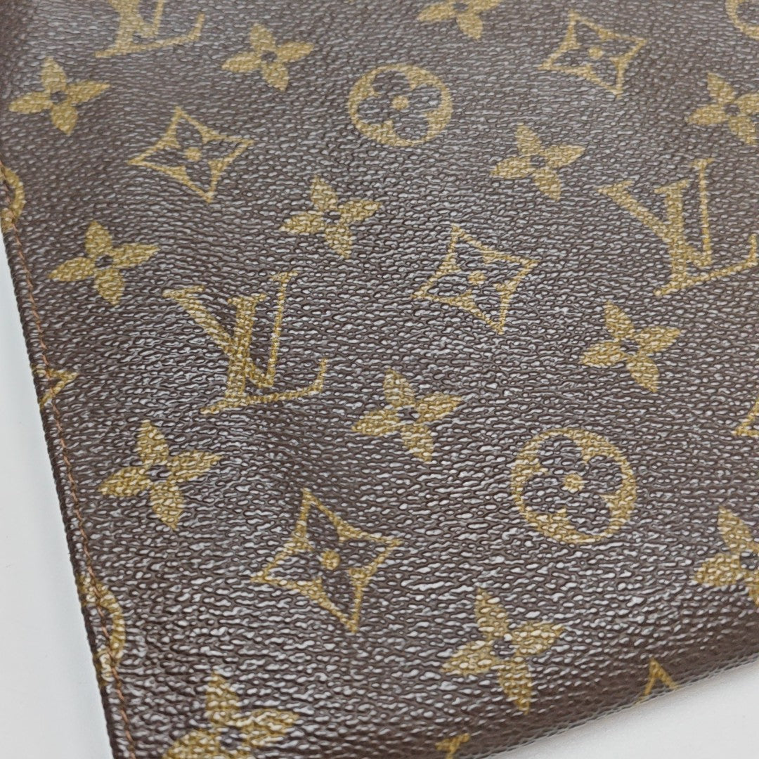 POCHETTE RABAT Monogram Coated Canvas Brown