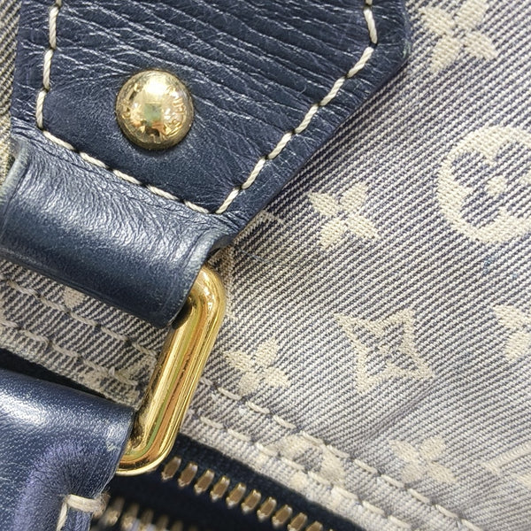 Monogram Canvas Top Handle Bag Blue