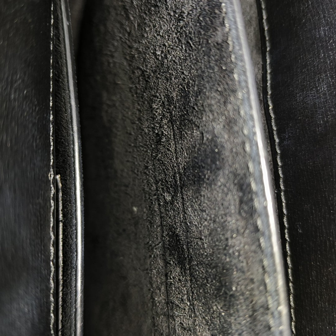 SUNSET Medium Calfskin Black