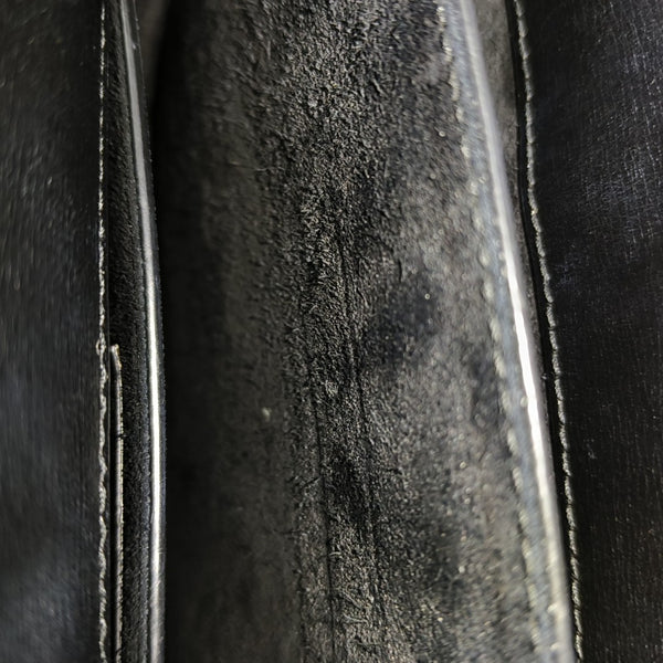 SUNSET Medium Calfskin Black