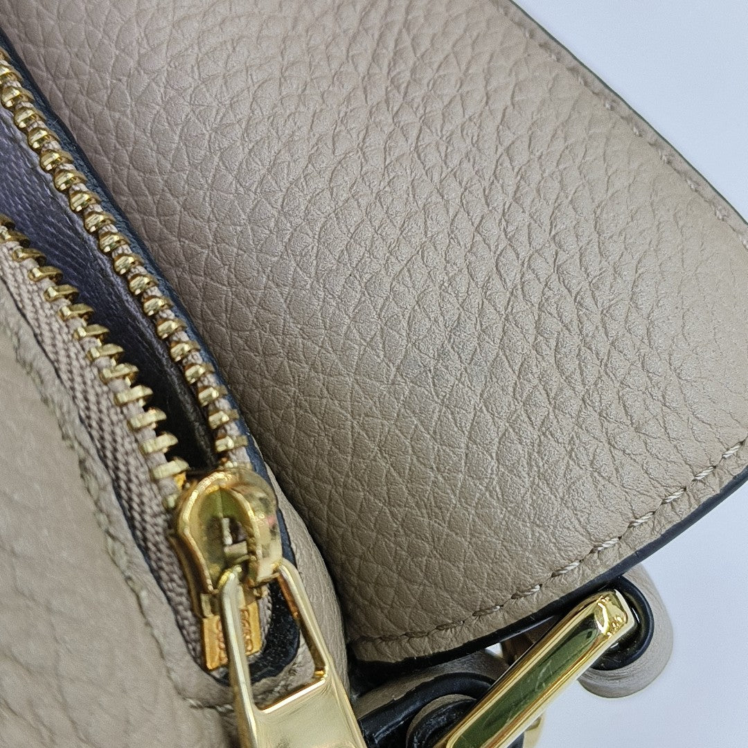 Puzzle Mini Calfskin Gray