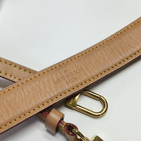 SIDE TRUNK MM Monogram Coated Canvas Brown