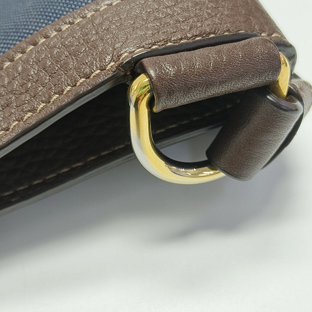 Canvas Shoulder Bag Blue