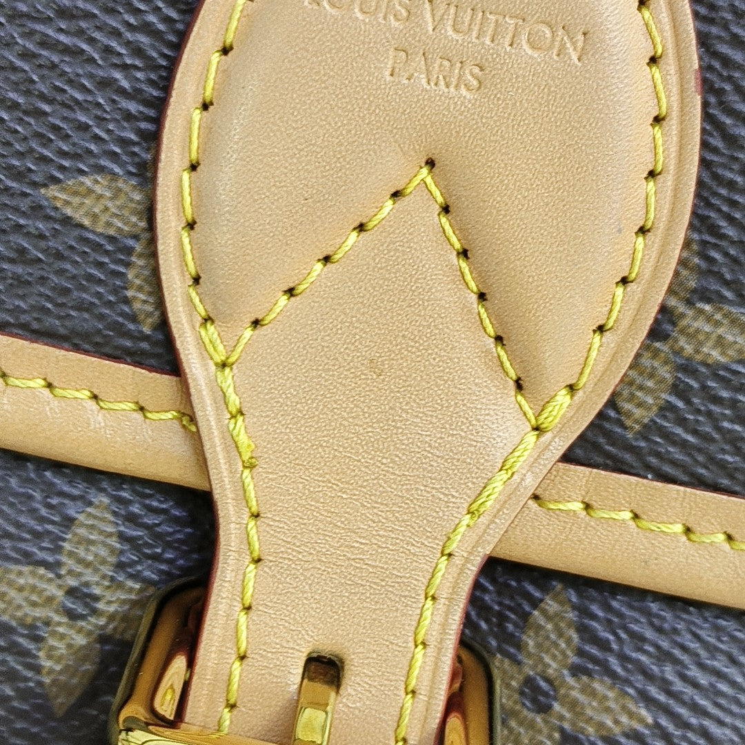 DIANE Monogram Coated Canvas Brown