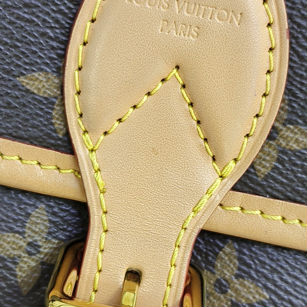 DIANE Monogram Coated Canvas Brown
