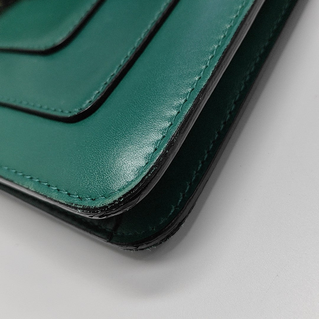 SERPENTI FOREVER Calfskin Green