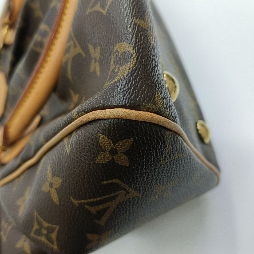 TIVOLI PM Monogram Coated Canvas Brown