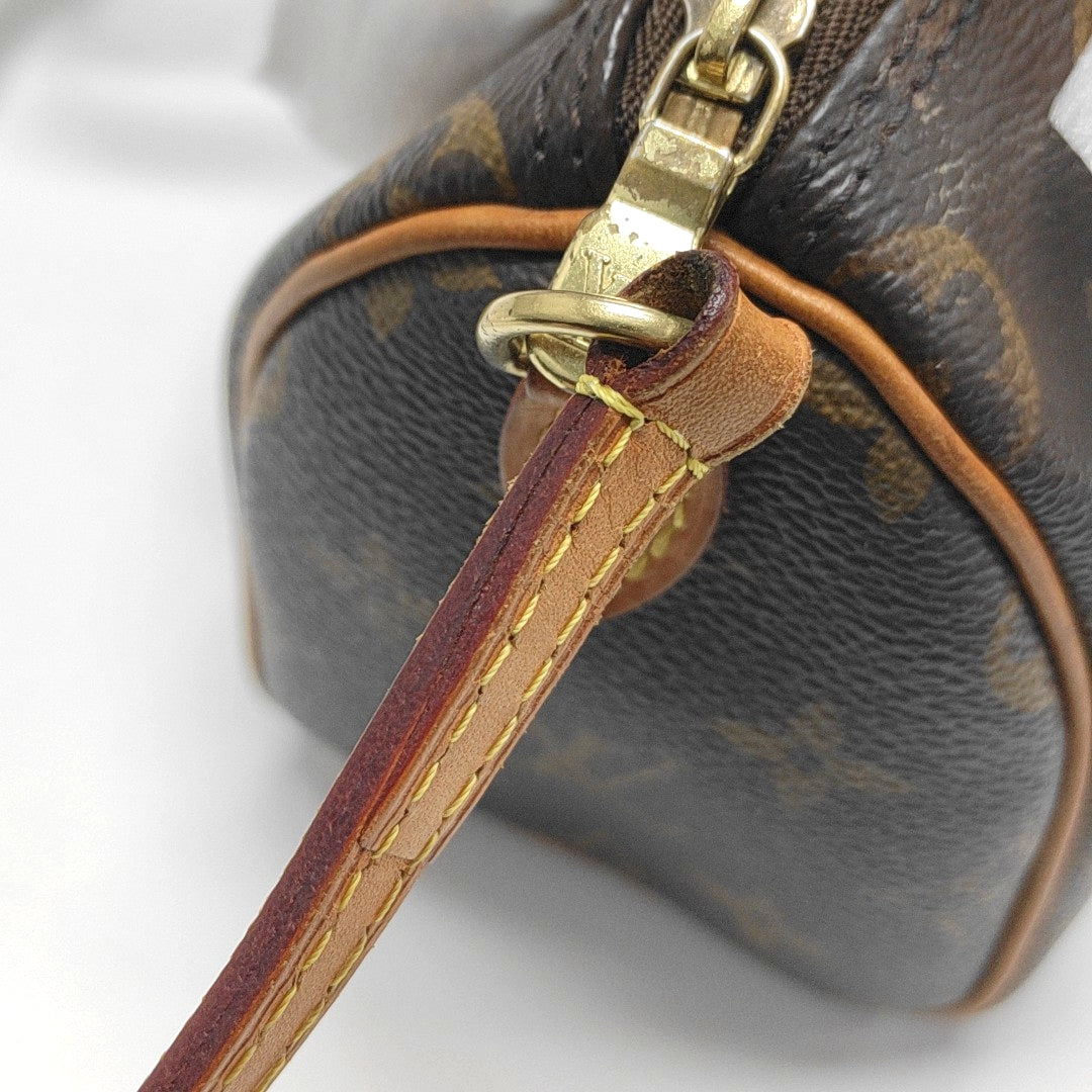 SPEEDY Nano Monogram Coated Canvas Brown